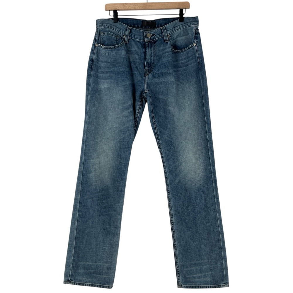 J Brand Kane Straight‎ Leg Jean Size 36 100% Cotton Medium Wash Denim Casual